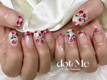 ドットミーバイシュエット(dot Me by chouette)/さくらんぼ×ギンガムチェック