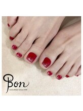 ネイルアトリエ ボン(nail atelier bon)/フットシェラックネイル