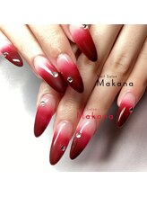 マカナ(Makana)/ボルドーグラデーション