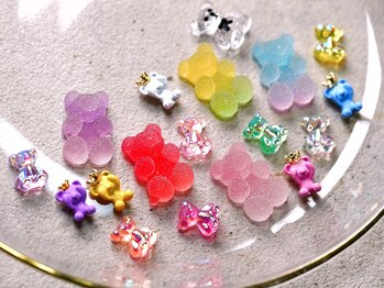 長さだし/フィルイン/持ち込み　tamaco_nail 旭川【タマコネイル】【2/26 OPEN予定】/ぐみパーツ