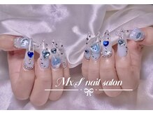 ミィスネイル(MxS Nail)の雰囲気（アイスブルーネイル/クリアネイル/氷ネイル！夏の涼しいかわいい）