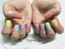 カラフル縦グラデーション