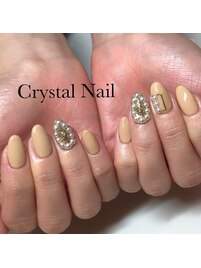 パール囲みネイル