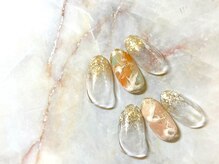 ブリオン 六本松店(Bullion)/ふんわりマーブルネイル