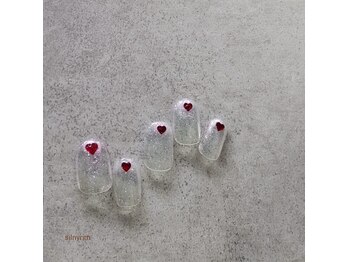 シルニー リム(Silny rim)/アシンメトリーニュアンスネイル