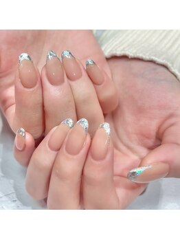 キャミ ネイル(CAMMY NAIL)/ガラスフレンチ