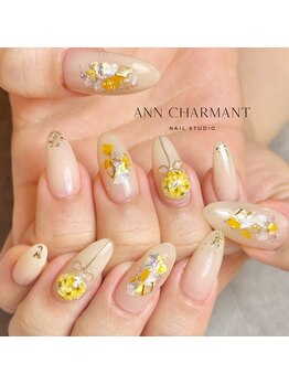 アンシャルマンネイルスタジオ(Ann charmant nail studio)/セレクトアートコース¥6,800～