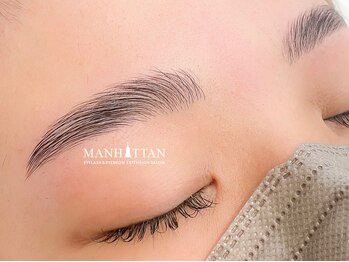 まつげエクステサロン マンハッタン 福井武生店(MANHATTAN)の写真/アイブロウワックス4980円/眉毛パーマのブロウラミネーション4980円！圧倒的技術で理想の美眉を実現！