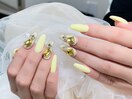 スカルプ長さだし+4本埋め尽くし