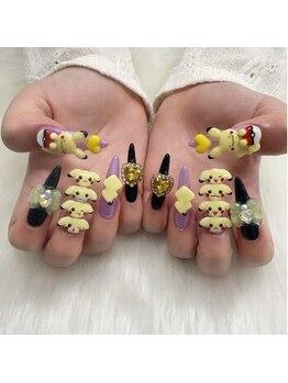 プリュム(Plume)/3D/推しネイル/キャラクター