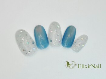 エリクサーネイル 新橋(Elixir Nail)/定額a シンプル/クーポン使用