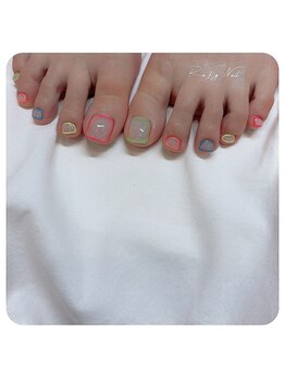 ラフィーネイル(Rafy Nail)/Foot10本art