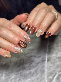 ユルックネイル(yluck nail)/北九州/若松/バレンタインネイル