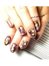 ネイルサロンアンドスクールエムズブロッサム(Nailsalon & school M's Blossom)/ジェルアート込コース