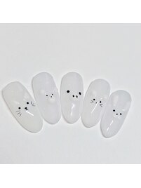 3D動物ネイル☆