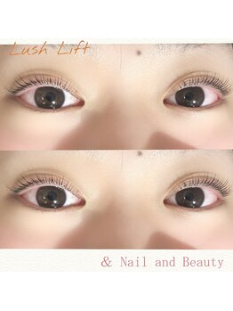 アンドネイルアンドビューティー(&NAIL and Beauty)/パリジェンヌラッシュリフト