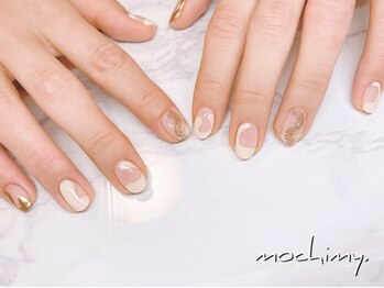 モチミィ(mochimy.)/*こぼれたミルクネイル*