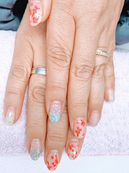 バニラ(Vanilla)/ラメ&アート