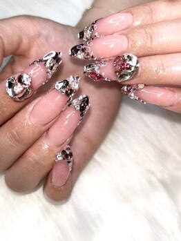 ビーネイル(be Nail)/キラキラフレンチ☆