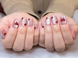 ネイルチップ　シンプル