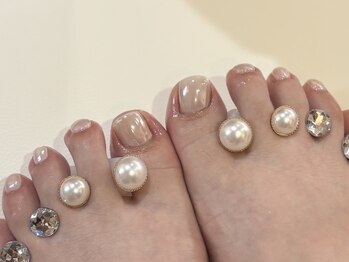 メロウ(mellow)/ホワイトミラーネイル