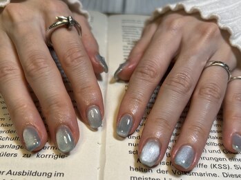 シンリーネイル(sinly nail.)/ちゅるん明るめブルー