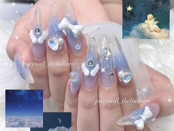 プティネイル 池袋(Puty Nail)/チーク×ウィッシュコアネイル