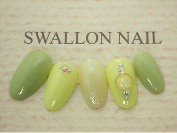 スワロンネイル(SWALLON NAIL)/1.2月定額ネイル