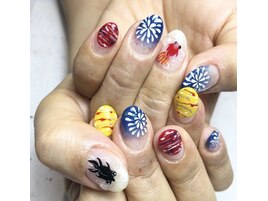 お祭りネイル☆