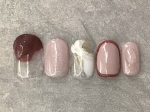 カラネイル 南森町店(calla nail)/様々な質感ネイル pink