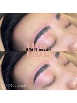 ヘアーナナシアイラッシュ(HAIR 774 Eyelash)/メンズハリウッドブロウリフト