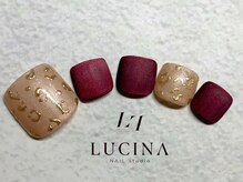 ネイルスタジオ ルキナ(LUCINA)/T-207 レオパードフットネイル