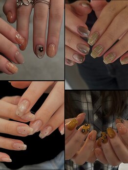オーク 新潟(OAK)の写真/【手元に可愛いをプラス+】定額デザイン¥5500~最新トレンドや季節感を取り入れたネイルを豊富にご用意◎