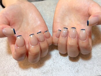 シーハウスポピー 新小岩(C house poppy)/スキニーフレンチ　リボン