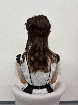 ミカヅキ 赤坂/くるみちゃんヘアセット!