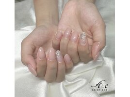大人艶ラメネイル