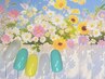 ジェル★一色塗りorグラデ★ストーン10粒+美爪を育てるウォーターケア