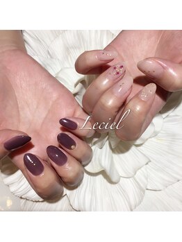 ルシエル(LeCiel)/シンプルネイル