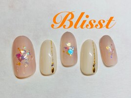 ミルクティーカラーラメライン