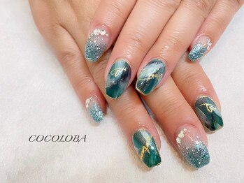 ココロバ ネイルアンドビューティーサロン(COCOLOBA)/初夏らしいお色♪