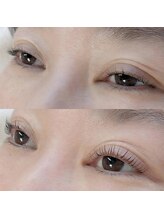 プレーヌリュンヌ(La Pleine Lune)/まつ毛パーマビフォーアフター