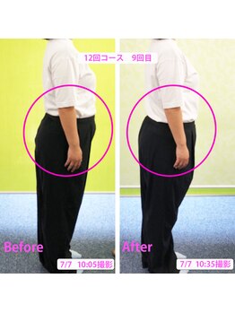 かおりビューティサロン/お腹周りスッキリ1