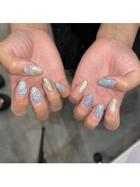 フラッシュ×インクネイル