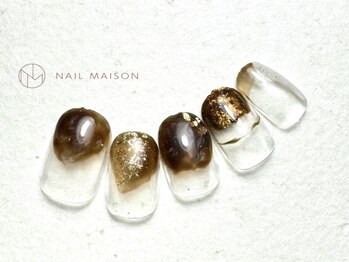 ネイルメゾン 梅田(NAIL MAISON)/シンプルニュアンス