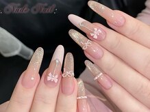 ヌード ネイルスタジオ 船橋店(Nude Nailstudio)/パラジェル/長さだし/オフのみ