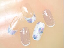 ベリー(berry)/定額B¥6500 紫陽花フレンチ