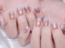 マグネット/水色カラーグラ