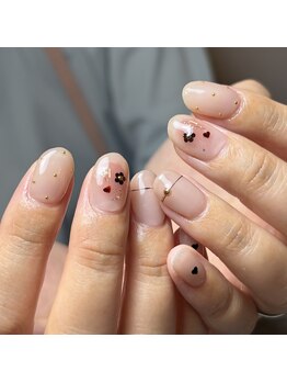 アティックネイルアトリエ(attic nail atelier)/持ち込み推しオフィスネイル