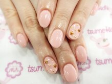 ネイルサロン 爪吉/ポイントのスタッズがお洒落♪