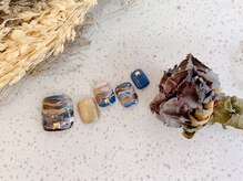 ネイルサロン&スクール ジーナ(GINA)/地層ネイル